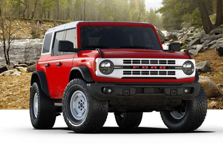 2023 Ford Bronco Heritage Edition front view