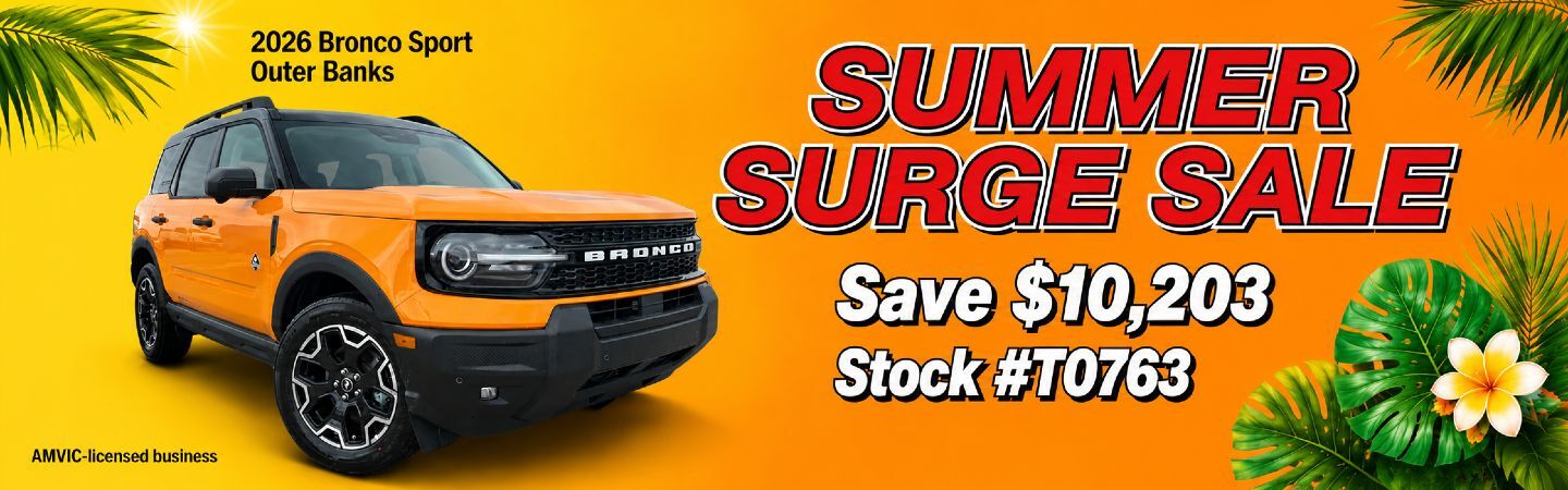 Bronco Sport Sale