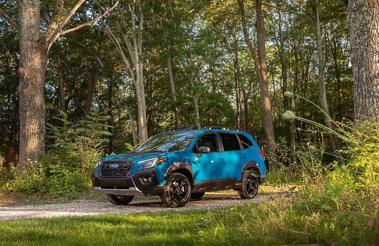 Front Quarter View of the 2022 Subaru Forester