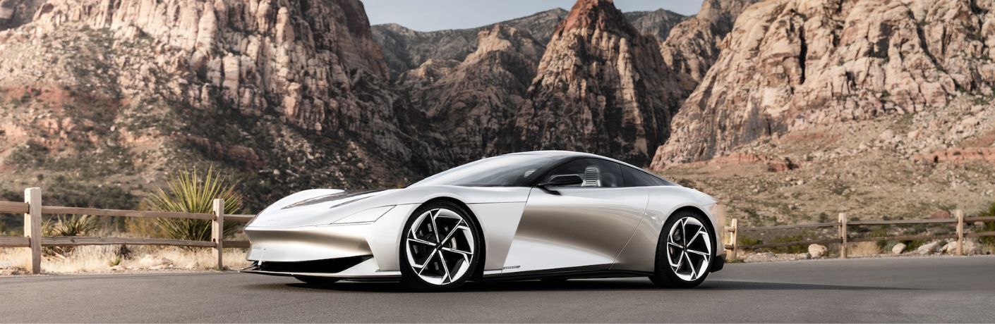 Side view of a Karma Coupe