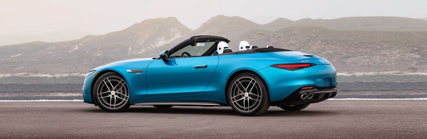 2026 Mercedes-Benz SL-Class Roadster rear and side angle