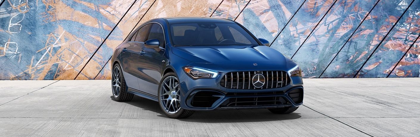 2022 Mercedes-AMG CLA 35 Coupe parked