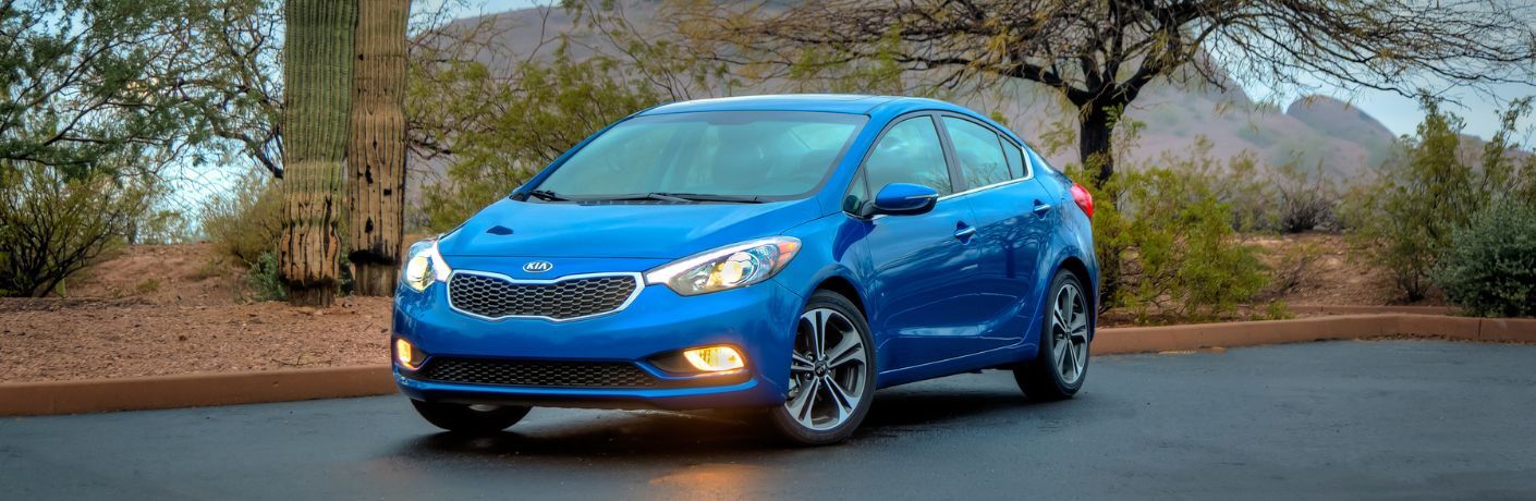 2016 Kia Forte on the road
