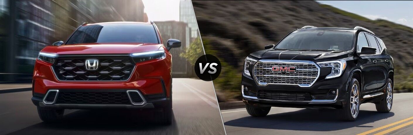 2024 Honda CR-V vs. 2024 GMC Terrain model comparison