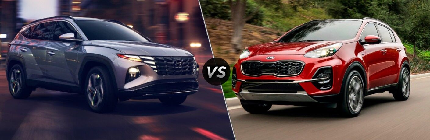 2022 Hyundai Tucson Vs. 2022 Kia Sportage
