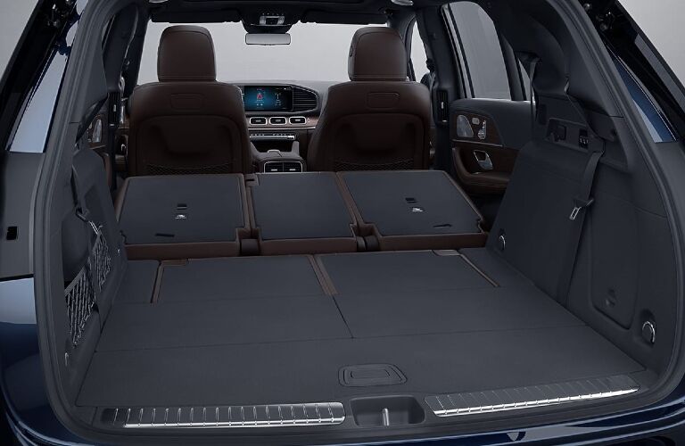 2021 GLE rear cargo space