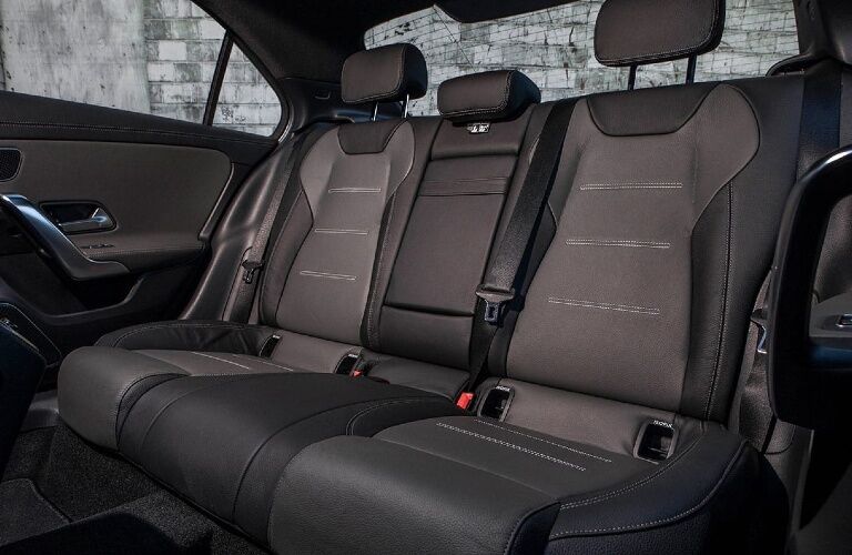 2021 A-Class Sedan rear seating