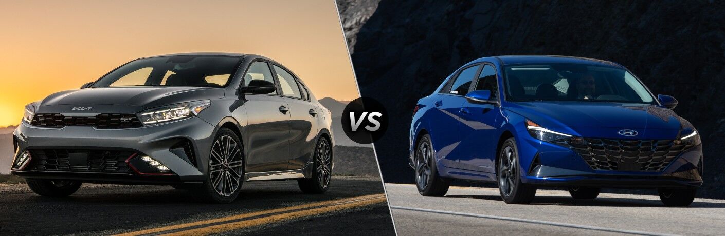 2023 Kia Forte vs. 2023 Hyundai Elantra model comparison