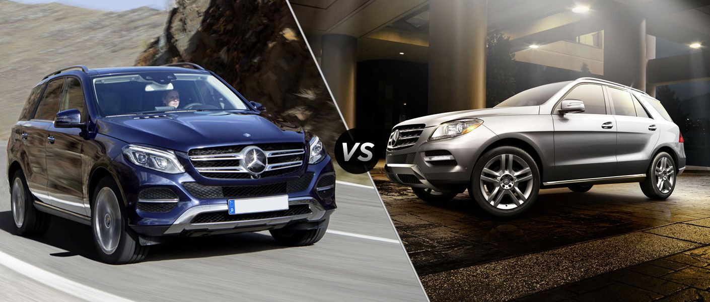 2016 Mercedes-Benz GLE-Class vs. 2015 Mercedes-Benz M-Class