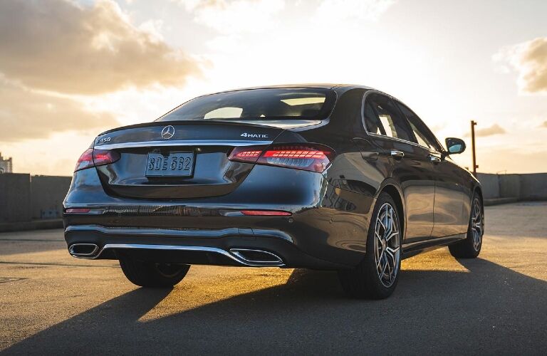 2021 E-Class rear exterior view