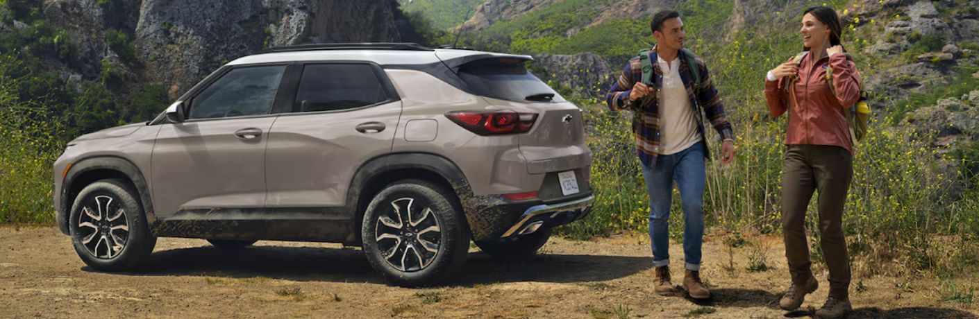 2026 Chevrolet Trailblazer side and rear angle