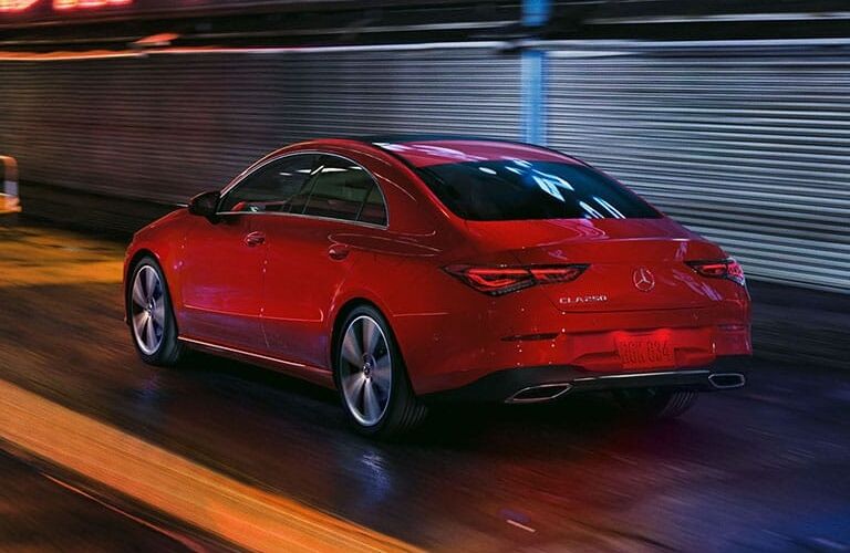 2021 CLA rear exterior view