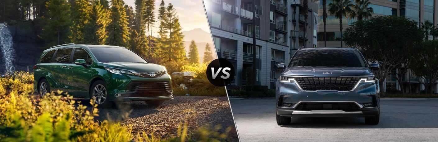 2022 Toyota Sienna vs. 2022 Kia Carnival