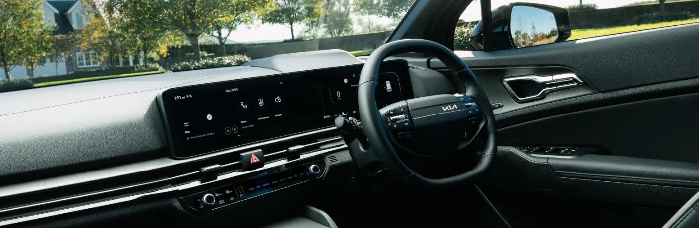 2027 Kia Sportage front dashboard