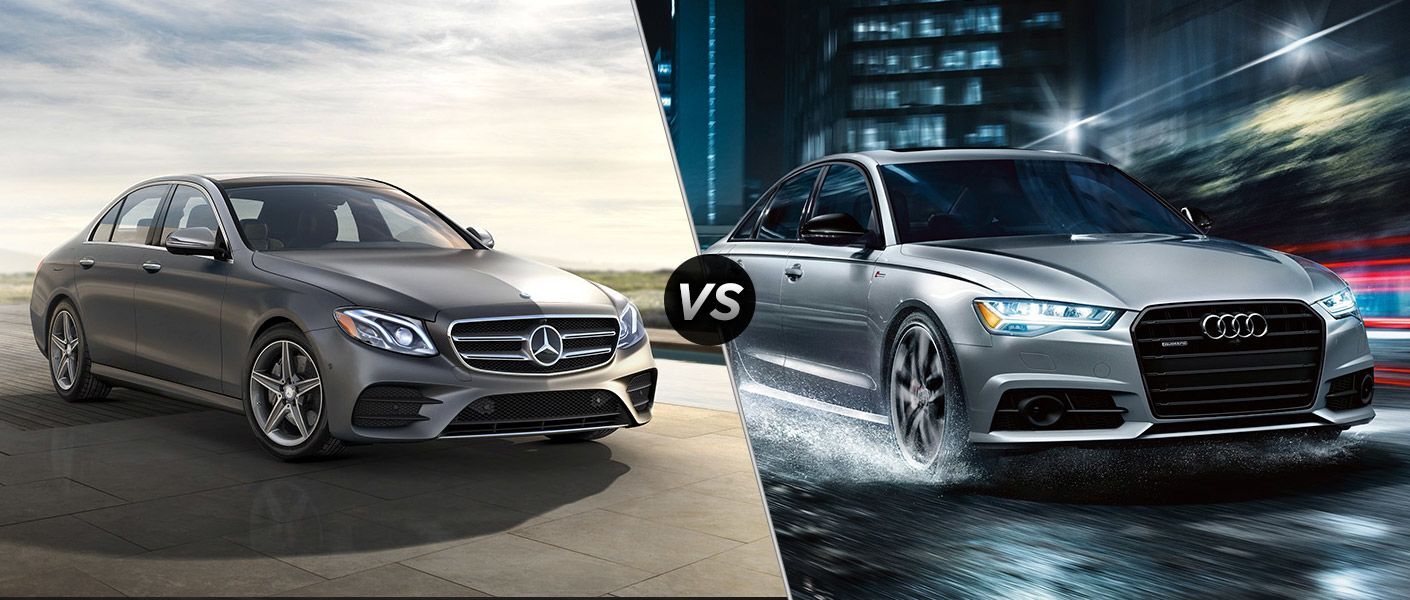 2017 Mercedes-Benz E-Class vs 2017 Audi A6