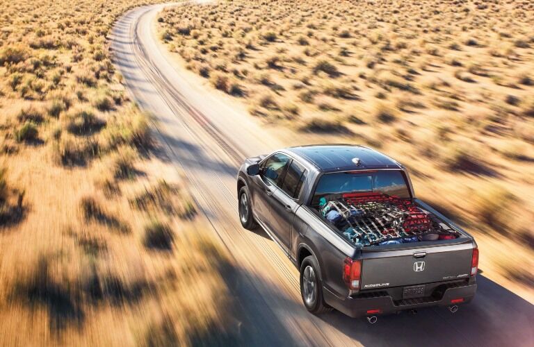 2021 Ridgeline rear exterior view