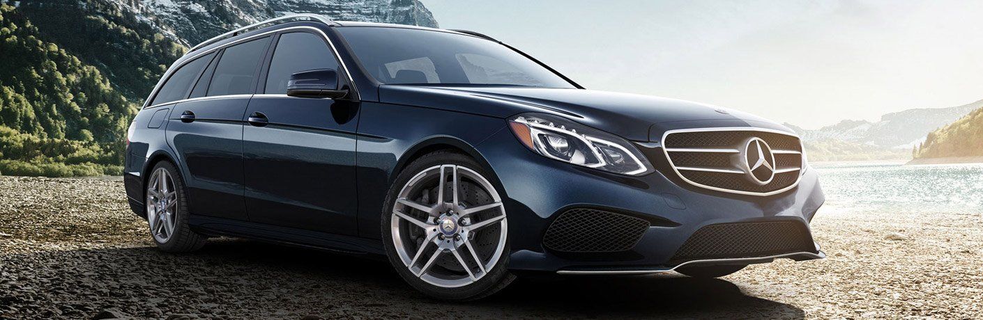 2017 Mercedes-Benz E-Class Wagon by the ocean