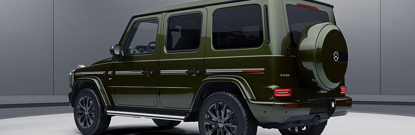 2021 G-Class rear exterior view