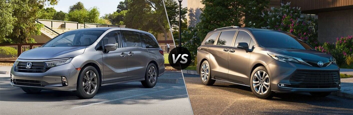 2024 Honda Odyssey Vs 2024 Toyota Sienna