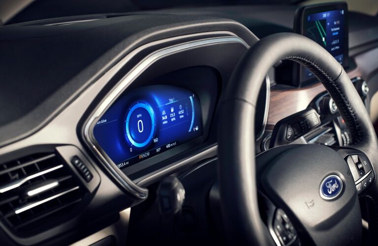 Instrument cluster of 2020 Ford Escape