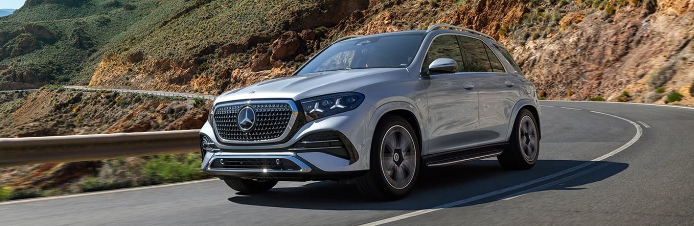 front quarter view of the 2027 Mercedes-Benz GLE SUV