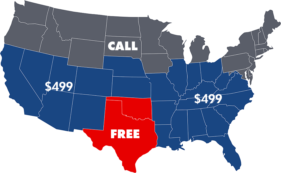 Worry Free Home Delivery Map