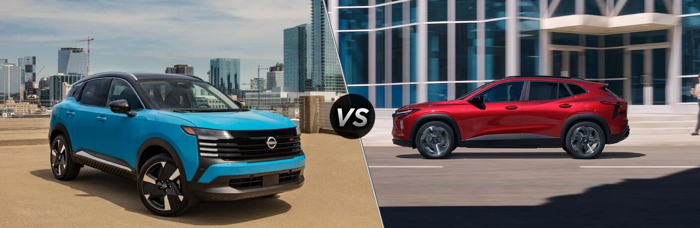 2025 Nissan Kicks vs. 2025 Chevrolet Trax