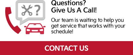 Our team is waiting to help you get service that works with your schedule!