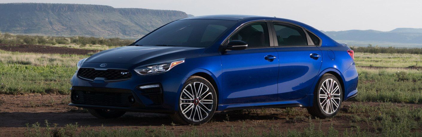 2021 Forte parked in grass