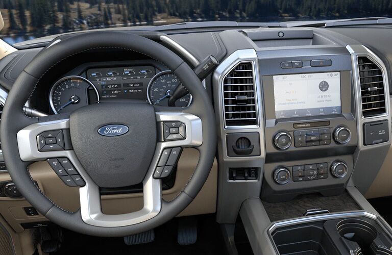 2020 Ford Super Duty F-450 Lariat front seats