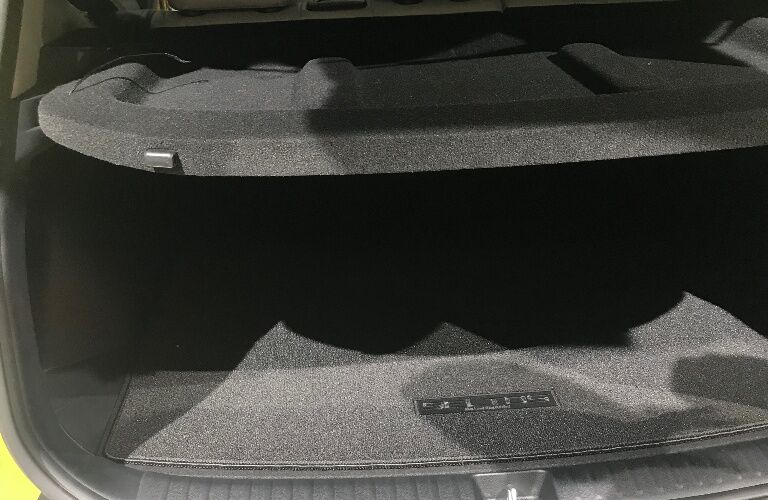 2021 Kia Seltos cover in cargo area