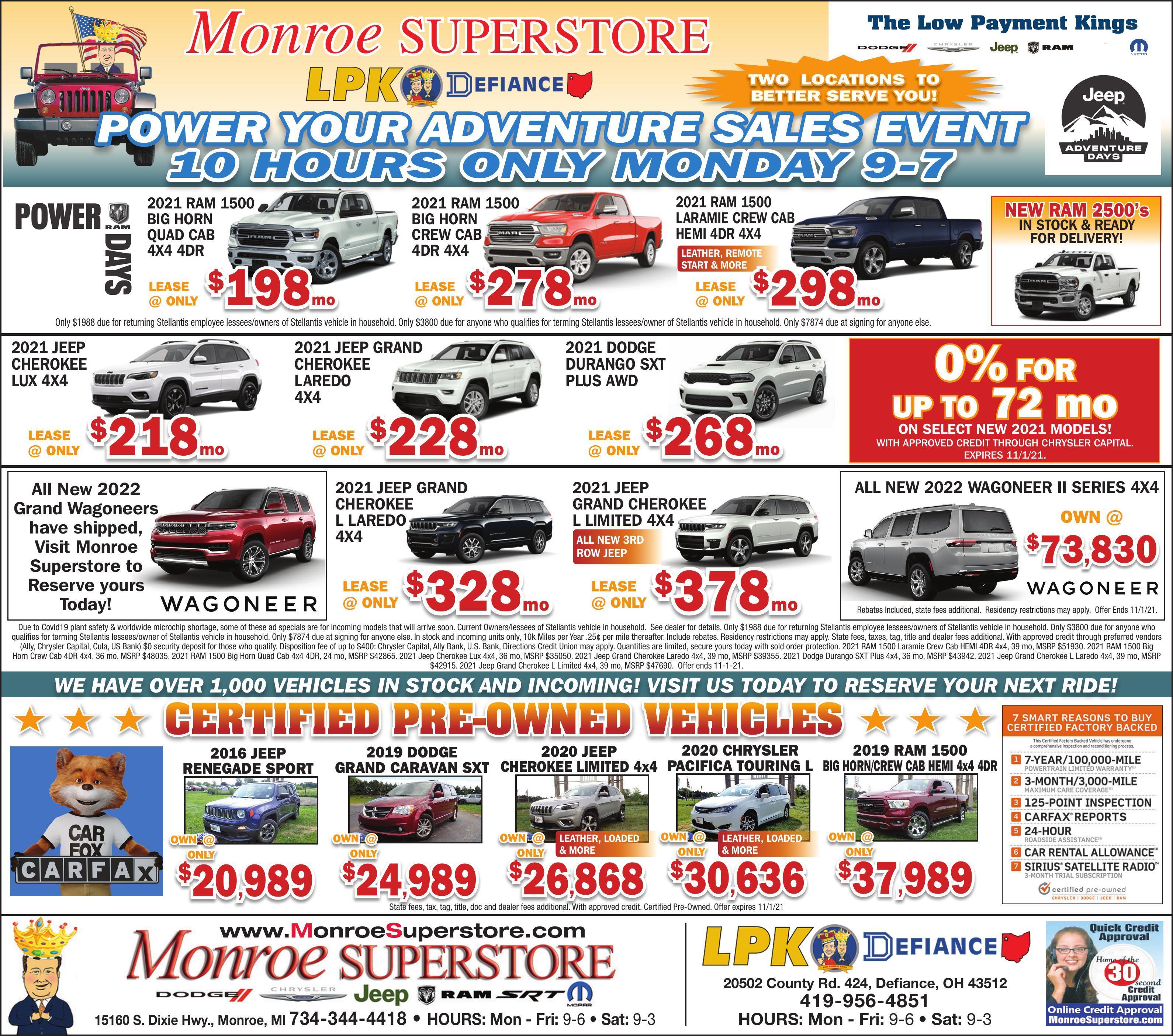 New And Used Car Ads In Defiance Ohio