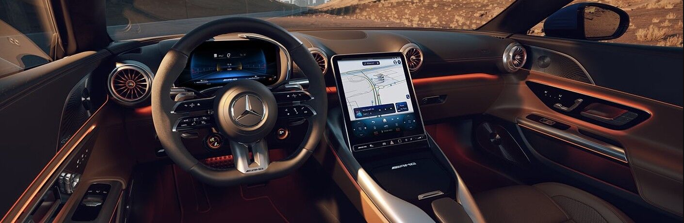 2026 Mercedes-Benz GT-Class Coupe front dashboard