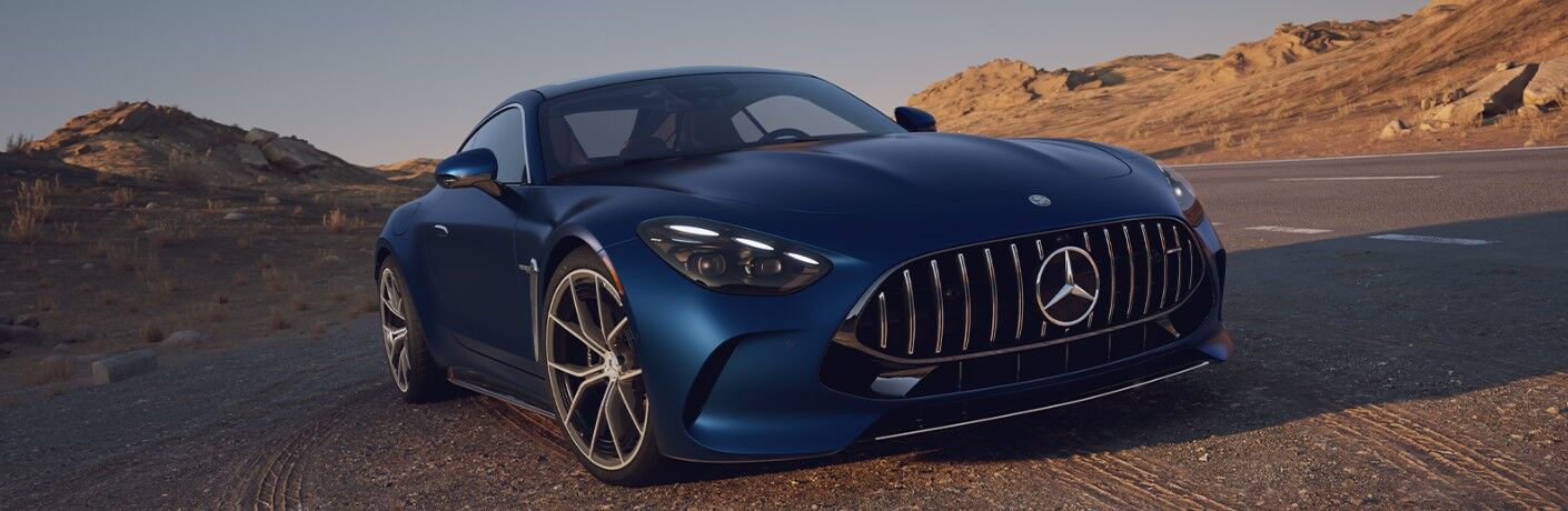 2026 Mercedes-Benz AMG ® GT-Class parked by a road