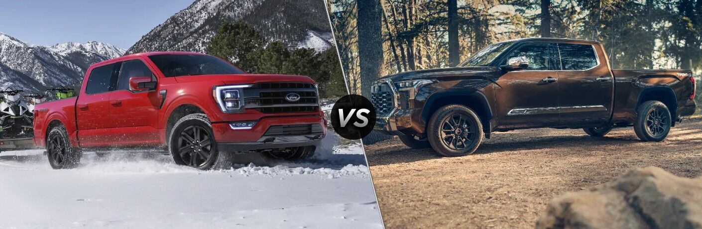 2023 Ford F-150 vs. 2023 Toyota Tundra