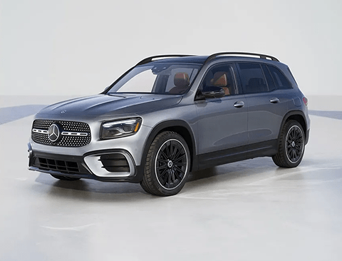 GLB 250 GLB 250 Pinnacle Trim in Mountain Grey with black 20-inch AMG multispoke wheels