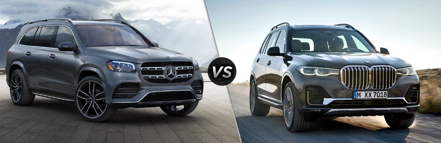 2022 Mercedes-Benz GLS vs. 2022 BMW X7 model comparison