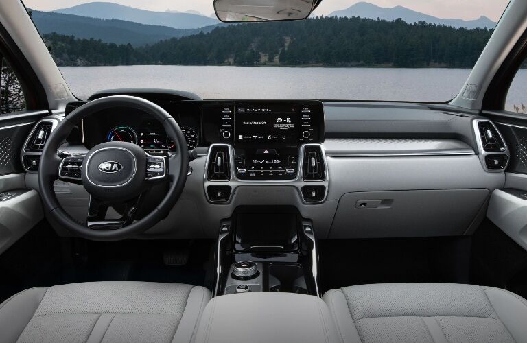 2021 Sorento Hybrid cockpit