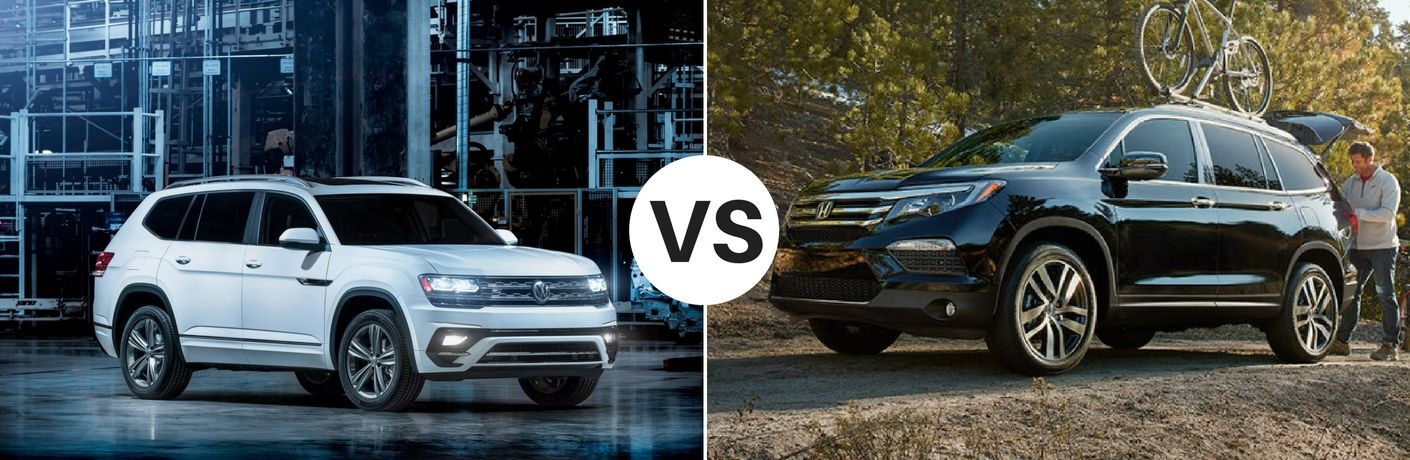 2018 Volkswagen Atlas Vs 2017 Honda Pilot Comparison With The 2017 Honda Pilot View Our Inventory