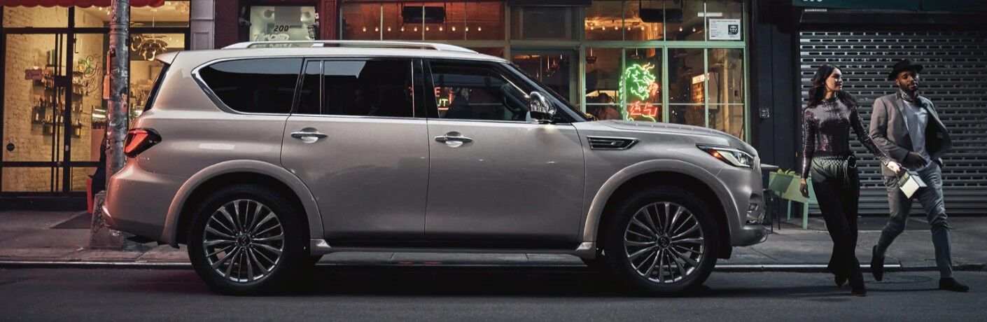 2021 Infiniti QX80 Exterior Passenger Profile