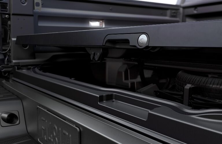 2021 Ridgeline lockable in-bed trunk