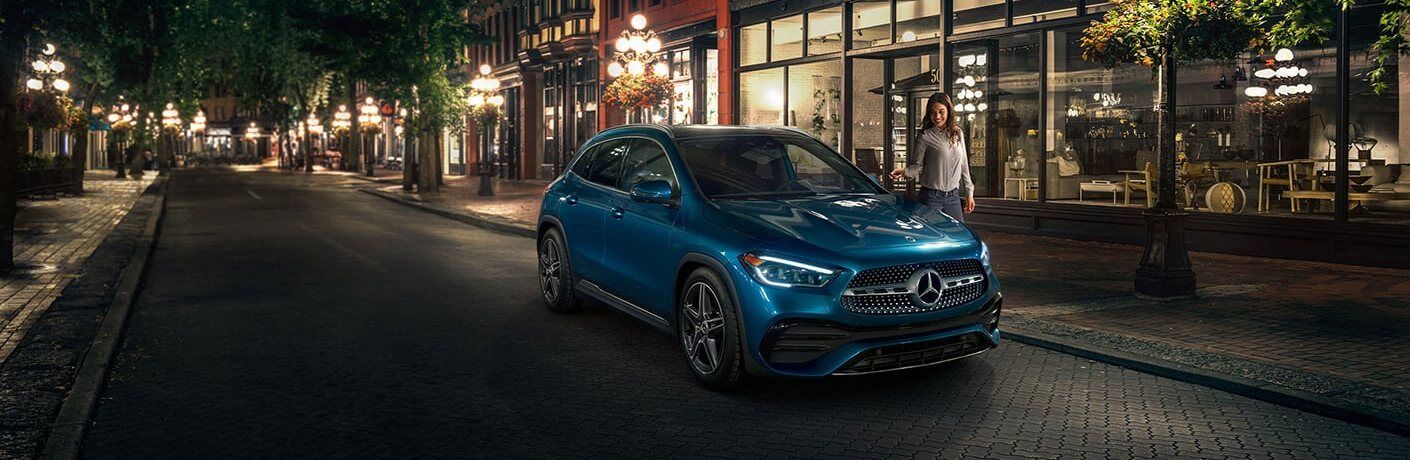 2021 GLA exterior view