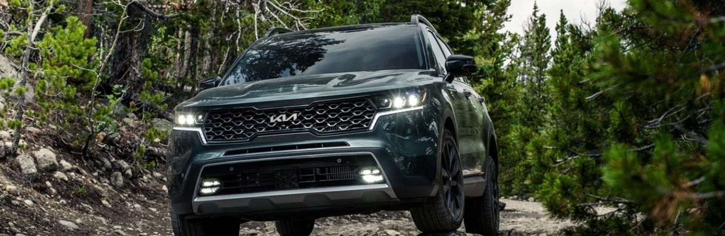 front view of the 2022 Kia Sorento
