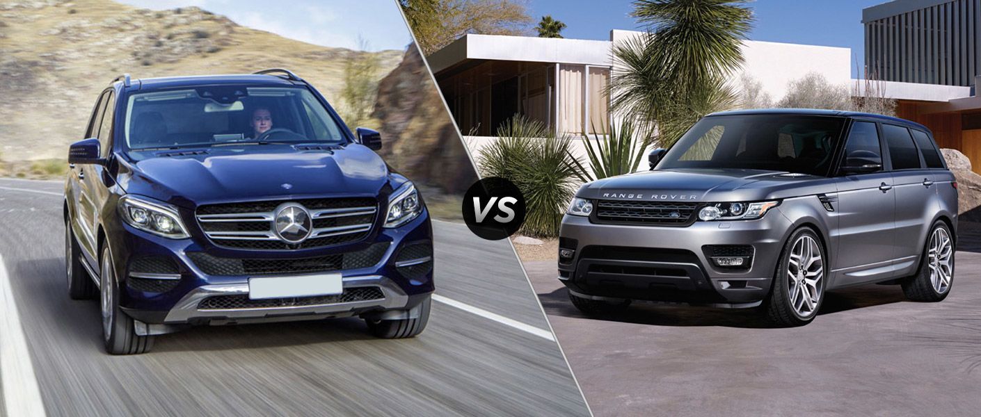 2016 Mercedes-Benz GLE vs 2016 Land Rover Range Rover Sport