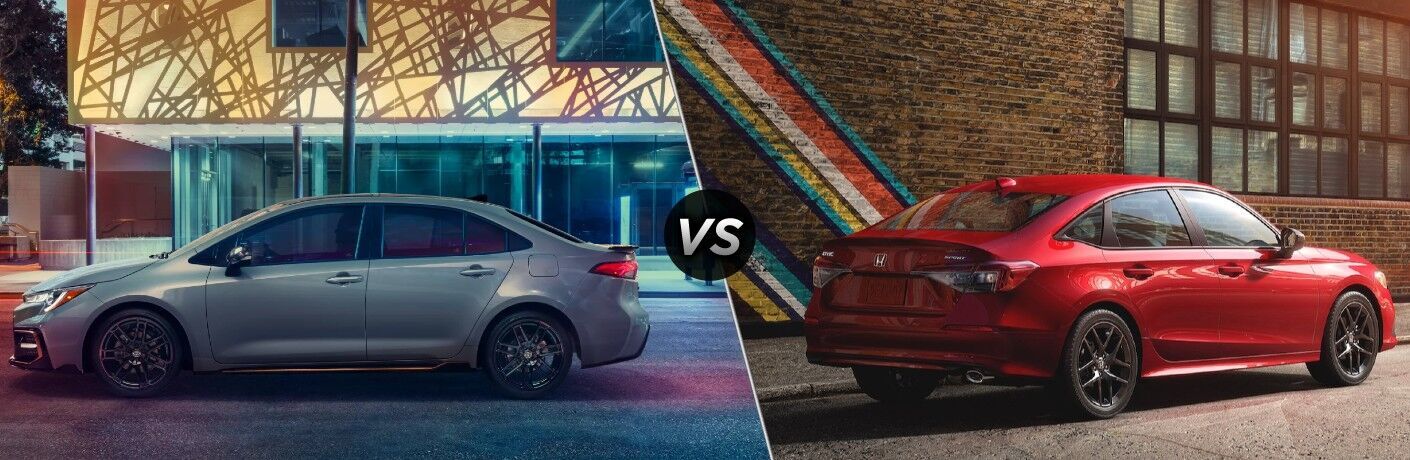 2022 Toyota Corolla vs. 2022 Honda Civic