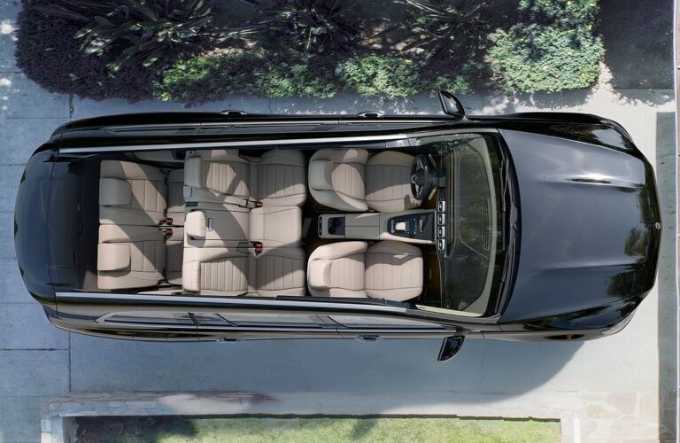 2022 Mercedes-Benz GLS seat top view