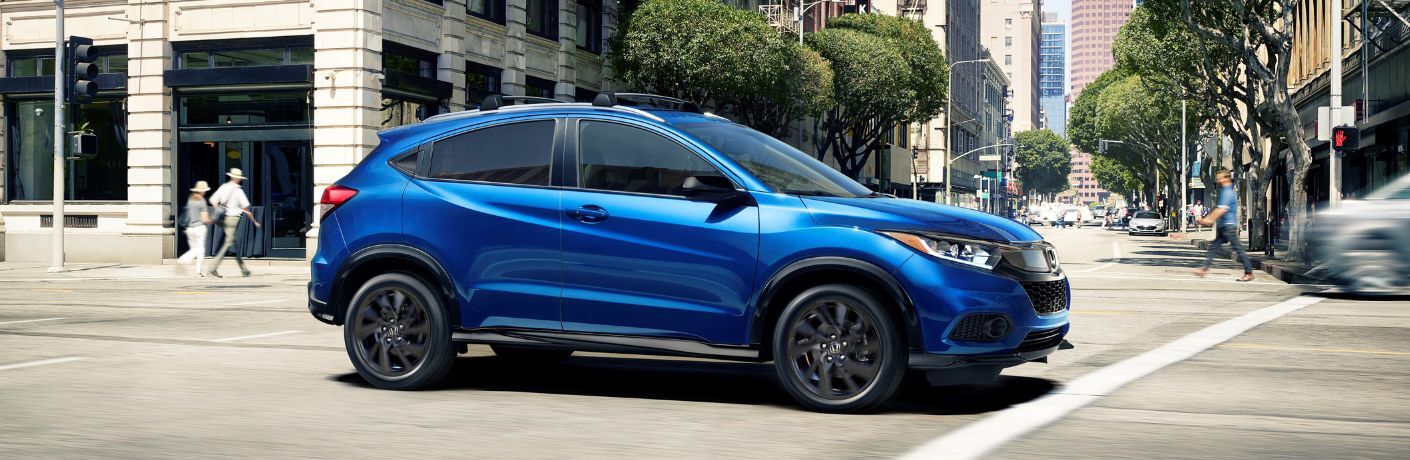 2021 Honda HR-V Sport on the road