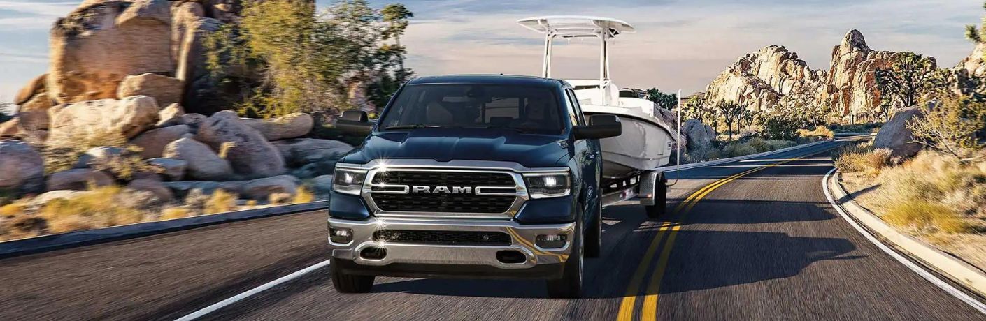 2023 Ram 1500 on a highway