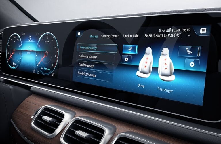 2022 Mercedes-Benz GLS infotainment screen