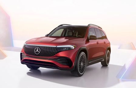 2024 Mercedes-Benz EQB SUV interior front view